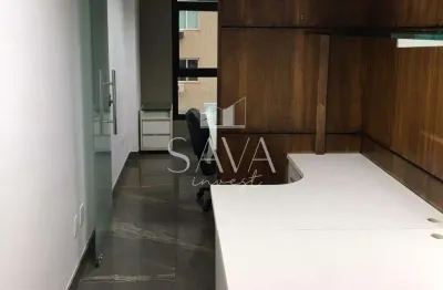 Sala Comercial mobiliada para aluguel no Estoril, BH – 2 salas, 1 lavabo, 3 elevadores
