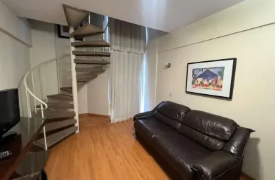 Flat com 1 quarto para alugar na Rua Professor Moraes, Funcionários, Belo Horizonte