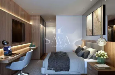 Apartamento com 1 quarto à venda na Rua dos Guajajaras, Barro Preto, Belo Horizonte