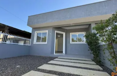 Casa geminada com piso porcelanato em osório - oportunidade de compra