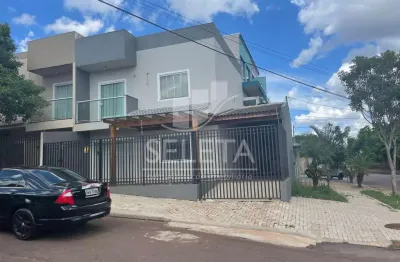 Sobrado de esquina bairro canadá  3 quartos 01 banheiro e lavabo - 122m  privativos - terreno 110m .