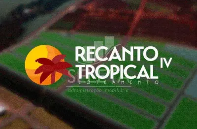 Terreno à venda no recanto tropical iv, cascavel - pr