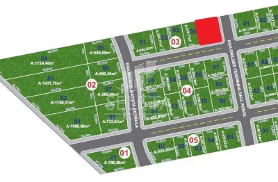 Vende-se terreno de esquina no loteamento residencial viena