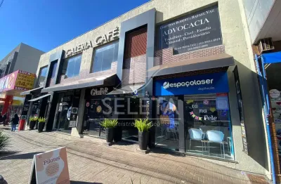 Sala comercial para locação  excelente localização e espaço moderno, cascavel - pr