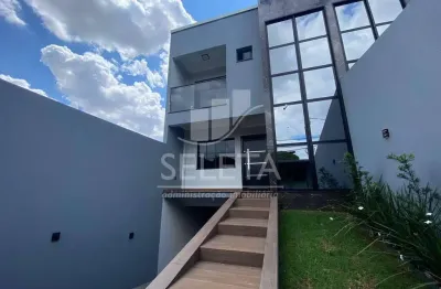 Sobrado triplex  para locação no bairro parque são paulo, cascavel - pr