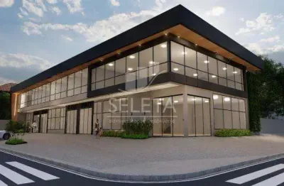 Sala comercial com mezanino disponível para locação no centro, em cascavel, pr