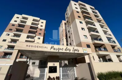 Apartamento novo com 2 quartos para locação no residencial parque dos ipês