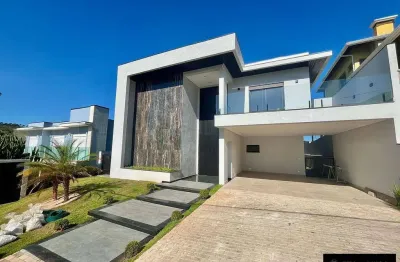 Casa à venda com 4 suítes em condomínio fechado - tanque, atibaia/sp!