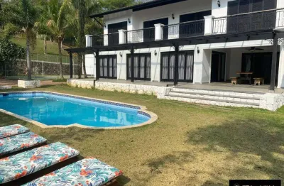 Incrível chácara condomínio 4 suítes 5480m² mairiporã-permuta-financiamento