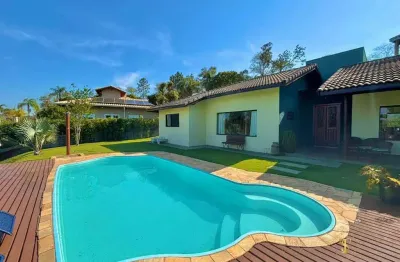 Incrível chácara térrea mobiliada 3 suítes em condomínio em atibaia!