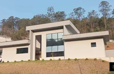 Incrível casa de campo térrea condomínio atibaia - permuta - financiamento