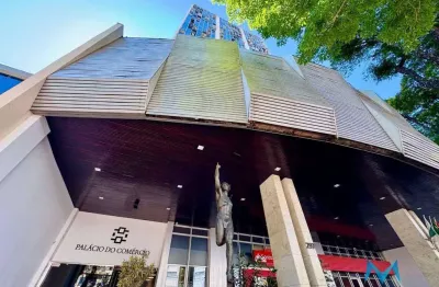 Ed. palácio do comercio - sala à venda, 85 m² - rua minas gerais, n° 297, centro - londrina/pr