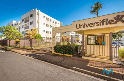 Condomínio universiflex - apartamento com 2 dormitórios para alugar, 54 m² - rua delaine negro, n° 50, alto da colina - londrina/pr