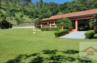Chácara com 4 dormitórios à venda por r$ 2.000.000 com 25000 m² - chácara ivoturucaia - campo limpo paulista/sp
