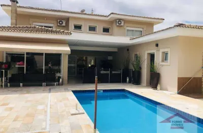 Casa com 4 suítes à venda, 502 m² por r$ 4.240.000 - terras de são carlos - jundiaí/sp.