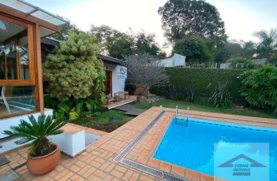 Casa com 3 dormitórios ( suítes ) à venda na malota, 392 m² por r$ 3.490.000 - chácara malota - jundiaí/sp