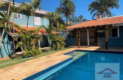 Casa para locação , 04 quartos 02 suítes, 392m2 , por r$ 10.000,00 condomínio portal do paraiso i - jundiai/sp.