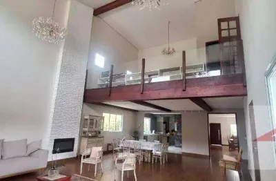 Casa com 3 suítes à venda, 440 m² por r$ 2.590.000 - condomínio associação amigos da malota - chácara malota - jundiaí/sp