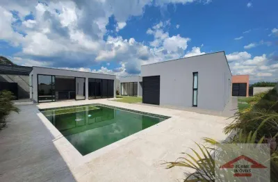 Casa térrea com 3 suítes à venda, 370 m² por r$ 4.000.000 - condomínio quinta do pinhal -jacaré - cabreúva/sp