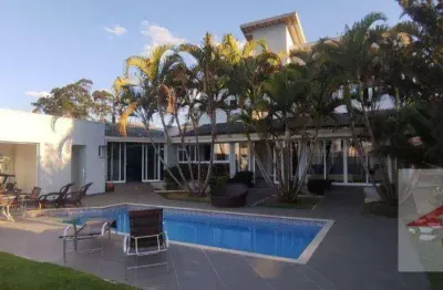 Casa mobiliada com 3 quartos sendo 2 suítes à venda, 365 m² condomínio terras de são carlos por r$ 3.990.000  - caxambú  jundiaí/sp.