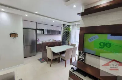 Apartamento mobiliado com 2 quartos, sendo 1 suíte à venda, 67 m² por r$ 631.000 - tons de ipanema - medeiros - jundiaí/sp