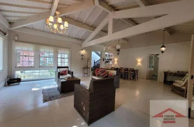 Casa com 5 quartos, sendo 3 suítes - 511 m² - venda por r$ 4.200.000 ou aluguel por r$ 17.900,00 - cond teresa cristina - jundiaí/sp.