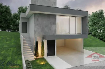 Casa com 3 dormitórios à venda, 206 m² por r$ 1.780.000 - no condomínio residencial dodominio residencial dos ipes mo bairro engordadouro - jundiaí/sp