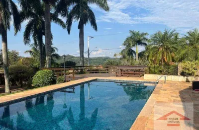 Chácara com 4 dormitórios à venda, 5750 m² por r$ 4.000.000,00 - caxambu - jundiaí/sp