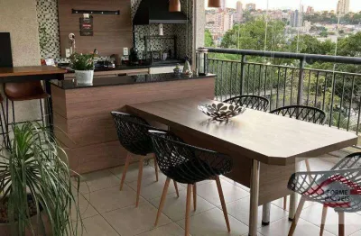 Apartamento com 3 suítes à venda no arte prime, 216 m² por r$ 2.200.000 - jardim são bento ( vila arens ) - jundiaí/sp