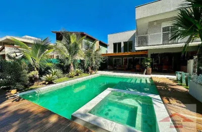 Casa com 3 dormitórios ( 3 suítes ), 350 m² - venda por r$ 3.790.000 ou aluguel por r$ 24.900/mês - portal do paraíso ii - jundiaí/sp