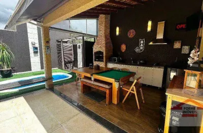 Casa com 3 dormitórios à venda no quinta das atírias, 201 m² por r$ 1.700.000,00 - parque eloy chaves - jundiaí/sp