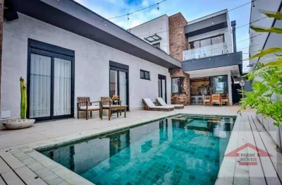 Casa com 3 dormitórios no brisas da mata, 220 m² - venda por r$ 3.180.000 ou aluguel por r$ 20.900/mês - recanto quarto centenário - jundiaí/sp