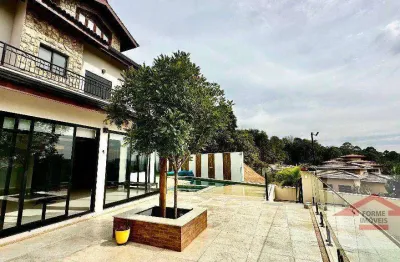 Casa com 4 suítes para alugar na malota, 550 m² por r$ 18.000/mês – condomínio chácara malota – jundiaí/sp