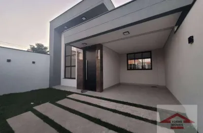 Casa nova térrea com 3 quarto, sendo 1 suíte à venda, 105 m² por r$ 769.000 - jardim marambaia ii - jundiaí/sp.