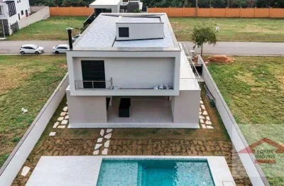 Casa de 348 m² com 4 suítes à venda por r$ 3.180.000,00 no condomínio alphaville em jundiaí/sp