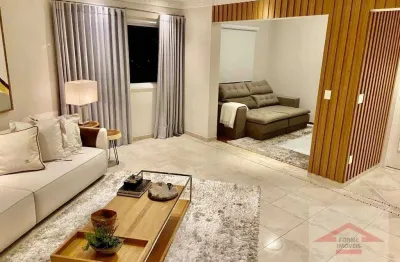 Apartamento com 3 dormitórios ( todas suítes ), 180 m² - venda por r$ 2.250.000 ou aluguel por r$ 10.800/mês - chácara urbana - jundiaí/sp