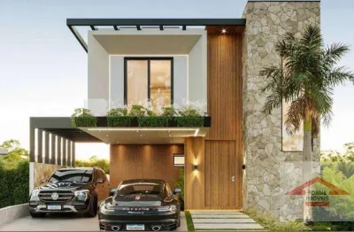 Casa com 3 suítes à venda, 220 m² por r$ 2.280.000 condomínio residencial lago azul recanto quarto centenário  jundiaí/sp