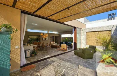 Casa térrea com 3 quartos à venda, 317 m² por r$ 6.500.000 condominio reserva marajoara - jardim das samambaias - jundiaí/sp