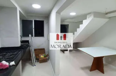 Cobertura duplex com 2 dormitórios à venda, 126 m² por r$ 450.000 - jardim paraíso do sol - são josé dos campos/sp