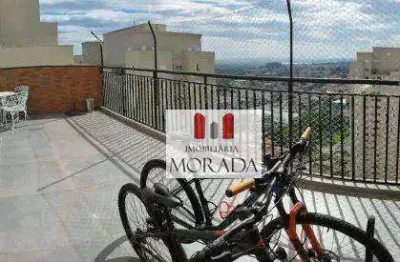 Cobertura com 2 dormitórios à venda, 78 m² por r$ 510.000,00 - vila industrial - são josé dos campos/sp