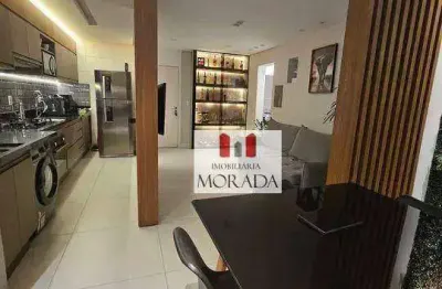 Apartamento com 2 dormitórios à venda, 74 m² por r$ 697.000 - jardim oswaldo cruz - são josé dos campos/sp