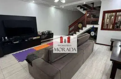 Sobrado com 3 dormitórios à venda, 160 m² por r$ 855.000 - bosque dos eucaliptos - são josé dos campos/sp