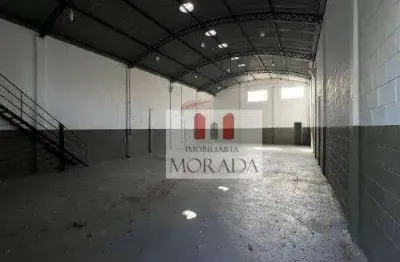 Galpão para alugar, 275 m² por r$ 8.500,00/mês - chácaras reunidas - são josé dos campos/sp