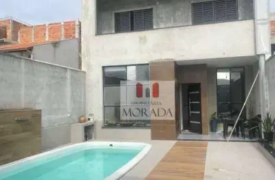 Sobrado com 3 dormitórios à venda, 132 m² por r$ 690.000 - recanto dos eucaliptos - são josé dos campos/sp