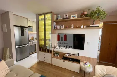 Apartamento com 2 dormitórios à venda, 45 m² por r$ 420.000 - jardim sul - são josé dos campos/sp