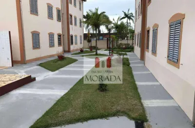 Apartamento com 2 dormitórios à venda, 60 m² por r$ 350.000,00 - praia do sapê - ubatuba/sp