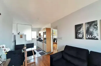 Apartamento com 2 dormitórios para alugar, 43 m² por r$ 1.350/mês - guaraituba - colombo/pr