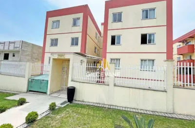 Apartamento com 2 dormitórios para alugar, 53 m² por r$ 1.200/mês - rio verde - colombo/pr