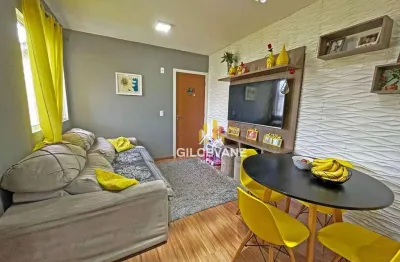 Apartamento com 3 dormitórios para alugar, 48 m² por r$ 1.850,00/mês - são gabriel - colombo/pr