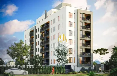 Apartamento com 2 dormitórios à venda, 64 m² por r$ 678.413,95 - santa quitéria - curitiba/pr